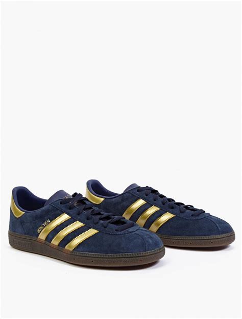 adidas spezial munchen blue gold